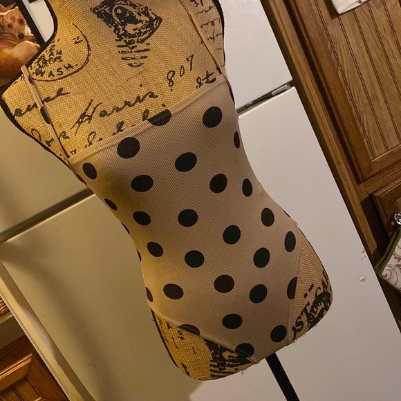 NWOT NASTY GAL polka dot bodysuit size women’s 4 - Picture 2 of 10